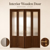 Portes Intérieures en Panneaux pour Maisons, Vente en Gros Usine, Portes Intérieures Insonorisées, Portes de Chambre Personnalisées