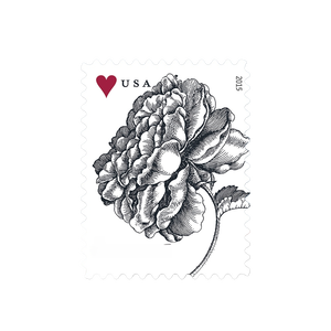 Estampillas Postales Vintage 2015 con Diseño de Rosas, Estampillas Permanentes para Envíos, Hoja de Estampillas Postales de EE. UU., Pegatinas para Correo - Product Image 3