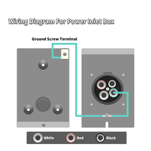 30amp NEMA 3R điện đầu vào hộp, NEMA L14-30P Máy phát điện đầu vào hộp, 125/250 Volt, thời tiết cho sử dụng ngoài trời, ETL được liệt kê - Product Image 6