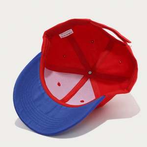 Nouvelle Casquette de Baseball Tendance Femme Homme, Chapeau de Soleil Protection UV, Casquette de Sport Extérieur 6 Panneaux Couleur Unie avec Empiècements - Product Image 4