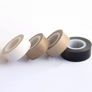 Ruban en tissu Tefloon ruban PTFE ruban adhésif en fibre de verre enduit de PTFE pour <span class=keywords><strong>machine</strong></span> à sceller <span class=keywords><strong>sous</strong></span> <span class=keywords><strong>vide</strong></span> compatible avec FoodSaver - Product Image 1