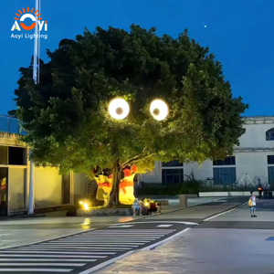 Lámpara LED <span class=keywords><strong>de</strong></span> Proyección para Exteriores, Diseño <span class=keywords><strong>de</strong></span> Ojo, Resistente, para Iluminación <span class=keywords><strong>de</strong></span> Árboles, Ideal para Parques, Plazas, Hoteles y Resorts - Product Image 2