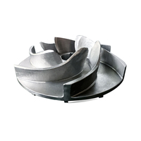 Turbine semi-ouverte en acier inoxydable pour pompe, équipement de process, service d'usinage, fabrication OEM, approvisionnement en gros, ingénierie industrielle