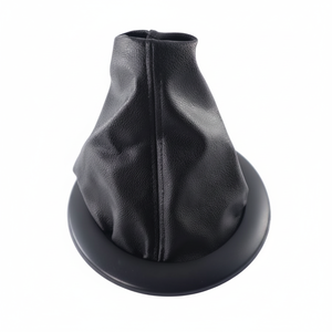 OEM 8200454976S Black Leather Gear <b>Shift</b> Gaiter for Renault Megane MK2 Car Gear <b>Knob</b> Compatible - Product Image 2