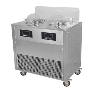 Shanyou Commercial Hard Ice Maker 20L/H for Shop <b>Machine</b> 2 Cylinders Gelato Gelato Ice <b>Machine</b> - Product Image 1