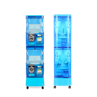 Distributeur automatique surprise de jouets de capsules d'oeufs avec service personnalisé distributeur de balles à monnayeur double couche mini jouet gashapon machine