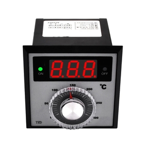 Thermostat numérique à affichage LED <span class=keywords><strong>TED</strong></span>-2001 AC 220V 0-300 <span class=keywords><strong>K</strong></span> Type Relais Contrôleur de température Thermocouple Régulateur de thermostat - Product Image 3