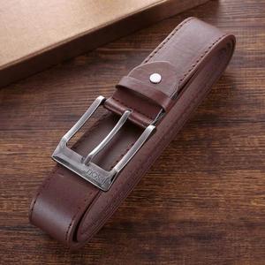 Coffret Cadeau Homme Édition Limitée : Montre en Acier Allié + Stylo + Collier + Ceinture + Parfum + Batterie Externe (6 pièces/ensemble) avec Cadran en Verre et Aiguilles en Cuir - Product Image 3