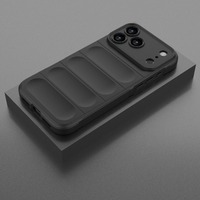 Casing HP Airbag Full Skin Feel Cocok Untuk iPhone 16 15 14 13 12 17 ProMax Anti Jatuh Bahan Silikon Pelindung