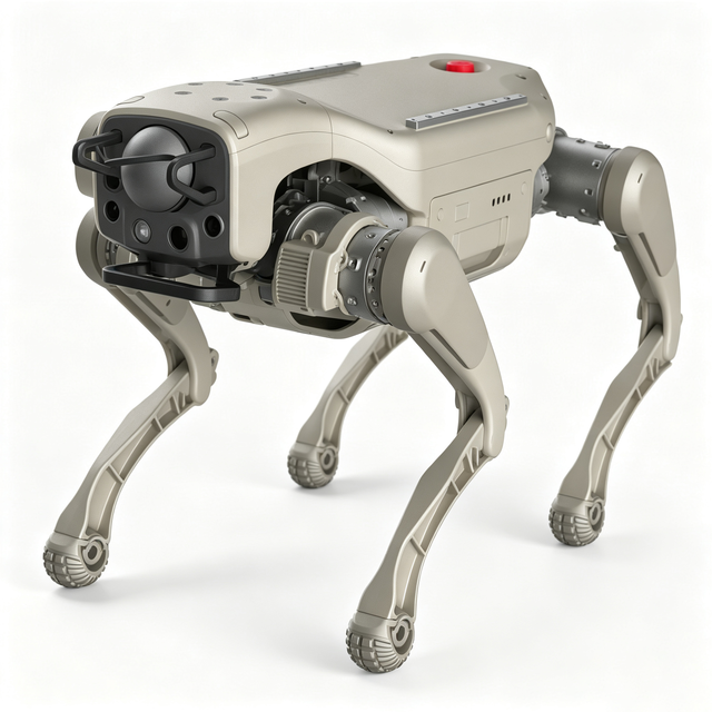CAI Pet Dog Quadrupedal Robot Toy with Motor & Engine 43.2V 300W Smart Companion Bionic Dog Visual Recognition Model YY-CAID-L2
