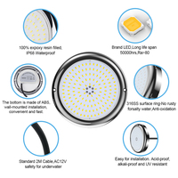 Gran oferta de productos de larga duración IP68 Spectravision Led impermeable Luz de piscina subacuática para fuente de piscina Led 12V AC