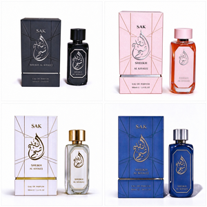 <span class=keywords><strong>Profumo</strong></span> Arabo di Lusso 100ml per Uomo e <span class=keywords><strong>Donna</strong></span>, Lunga Durata, Stile Dubai, 4 Fragranze: Nero, Rosa, Oro, Blu - Product Image 1