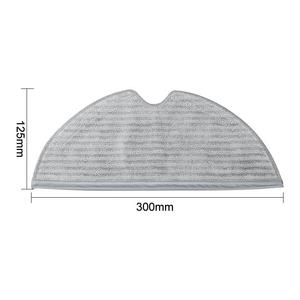 Chiffon de vadrouille adapté pour Xiaomi Mijia 1C/1T/2C <span class=keywords><strong>Dreame</strong></span> <span class=keywords><strong>F9</strong></span> <span class=keywords><strong>D9</strong></span> L10 Pro STYTJ01ZHM STYTJ02ZHM STYTJ03ZHM pièces d'aspirateur robotique - Product Image 2