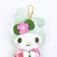 Porte-clés en peluche Kimono Matcha du Japon, breloque de sac douce, mascotte mignonne, durable, portable, cadeau d'anniversaire, personnage japonais