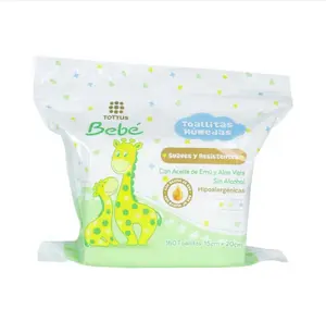 Customized Home Packaging Soft 160PCS Sanitizing Baby Hand Wipes OEM/ODM Baby Wipes 160sheets Economic Packing