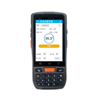 Barato PDA de mano Android Colectores DE DATOS Teléfono inteligente industrial 1D 2D Escáner de código QR Pdas resistente
