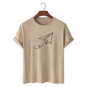 Camiseta Oversize de Algodón 250GSM de Calidad Premium, Color Liso, Hombro Caído, Suave, Preencogida, Cuello Redondo - Product Image 1