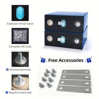 Cellules prismatiques personnalisées de haute qualité 3.2V 100Ah 125Ah 150Ah 230Ah 280Ah Cellules Lifepo4 Diy Solar Lifepo4