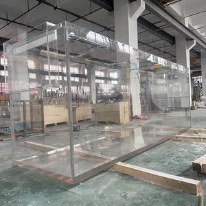 Acuario Rectangular de Acrílico Transparente Personalizado de 5L, Elegante para Uso en Interiores, para Guppys - Product Image 1