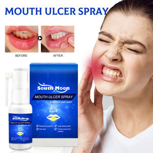 Spray buccal South Moon 30 ml pour soulager les aphtes, les ampoules parodontales, la mauvaise haleine, les douleurs gingivales, les douleurs buccales, les gonflements - Product Image 5