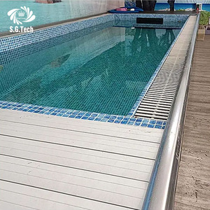 Automatisches Pool-Aluminiumrollladen Motorisierte Abdeckung für Eingebaute <span class=keywords><strong>Pools</strong></span> - Product Image 6