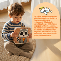 Nouveautés : Livre d'activités Montessori en feutre pour tout-petits de 3 ans et plus, livre silencieux en bois, jouets de voyage éducatifs pour garçons et filles