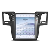 RoadNavi estilo Tesla Android 11 radio de coche para Toyota Fortuner Hilux 2012-2015 reproductor Multimedia de coche inalámbrico Carplay 4G