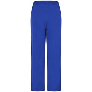 Nursing Scrub Pants Elastic Medical Work Clothes Thin Polyester Woven Casual Pants For Hospital Uniforms - Product Image 3