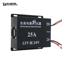 Transformateur d'alimentation amplificateur à vente chaude du fabricant, convertisseur CC 12V vers 24V 25A, convertisseur élévateur pour voiture