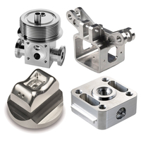 Pièces sur mesure en alliage d'aluminium 7A09 usinées CNC avec précision, boîtiers, accessoires médicaux, moyeux d'équipement industriel