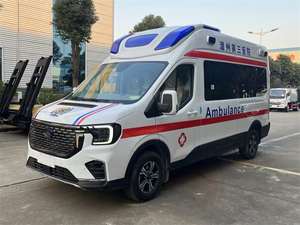 Meilleur rapport qualité-prix Fordd, ambulance de transport de patients neuve, diesel, manuelle, avec toit surélevé et équipement médical pour les opérations de santé - Product Image 2
