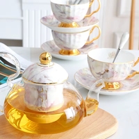 Ensemble de thé aux herbes complet moderne, en céramique, résistant aux hautes températures, portable, durable, de qualité alimentaire, marque Miyoshi, Guangdong
