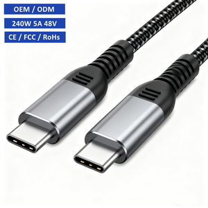 <span class=keywords><strong>Cable</strong></span> <span class=keywords><strong>USB</strong></span> <span class=keywords><strong>Tipo</strong></span> <span class=keywords><strong>C</strong></span> de Carga Rápida 240W 5A, <span class=keywords><strong>Cable</strong></span> <span class=keywords><strong>USB</strong></span> <span class=keywords><strong>C</strong></span> de Carga Rápida, <span class=keywords><strong>Cable</strong></span> <span class=keywords><strong>Tipo</strong></span> <span class=keywords><strong>C</strong></span> Personalizado de Fábrica, <span class=keywords><strong>Cable</strong></span> <span class=keywords><strong>USB</strong></span>-<span class=keywords><strong>C</strong></span> Trenzado - Product Image 1