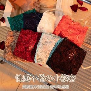 Dames Comfortabele Katoenen Hipster Slipje Sexy Kanten Schattige Slips Met Print Groothandel Meisjes Ondergoed Met Logo Op Taille - Product Image 5