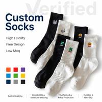 Calcetines Deportivos de Alta Calidad, Personalizados, Acolchados y con Protección para el Tobillo, Unisex, Transpirables, de Algodón, para la Vida Diaria de Primavera