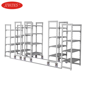 Étagères de stockage de congélateur commerciales robustes en fonte et en plastique pour hôtels, restaurants, chambres froides, certifiées NSF - Product Image 3