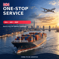 Agent maritime Chine-Royaume-Uni, transitaire maritime DDP, services logistiques porte-à-porte pour le transport de marchandises import-export