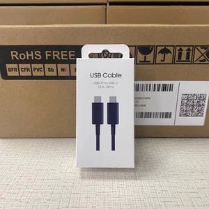 Câble USB 5A Pd <span class=keywords><strong>Samsung</strong></span> 45W Type C vers Type C Super Rapide pour Chargeur Galaxy S24 S23 S22 Ultra <span class=keywords><strong>S20</strong></span> S21 S23 <span class=keywords><strong>FE</strong></span> A55 - Product Image 1