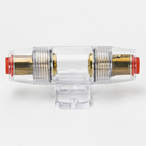 Porte-fusible AGU en ligne étanche pour autoradio, calibre 4-8 AWG, bloc de <span class=keywords><strong>fusibles</strong></span> AGU, disjoncteur audio, protection de sécurité électrique - Product Image 3