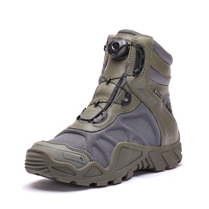 Hanagal OBM ODM, fabrication sur mesure en gros <span class=keywords><strong>de</strong></span> <span class=keywords><strong>chaussures</strong></span> <span class=keywords><strong>de</strong></span> <span class=keywords><strong>chasse</strong></span> imperméables à laçage rapide, bottes <span class=keywords><strong>de</strong></span> randonnée - Product Image 1