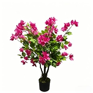 High Quality Real Touch <b>Artificial</b> Silk Bougainvillea <b>Trees</b> Durable Indoor Desktop Plants - Product Image 1