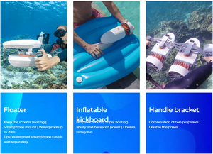 Scooter Submarino Modular Sublue Whiteshark Tini con Motor Único y Modo Dual, 40m de Profundidad, 45min de Duración de la Batería - Product Image 4