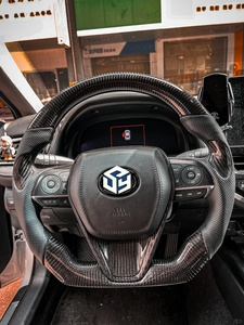 Volante de Fibra de Carbono Personalizado para Toyota Reiz RAV4 Camry Crown <span class=keywords><strong>GT86</strong></span> - Product Image 5