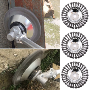 Tête de coupe-bordures en fil d'acier de 6, 8 et 10 pouces pour désherbeur de jardin, lame de tondeuse à gazon, outil de désherbage électrique - Product Image 5