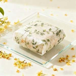 Papier pour hamburger anti-graisse, papier pour sandwich anti-graisse, papier ciré, logo personnalisé, cuisson, cuisine, qualité alimentaire - Product Image 4