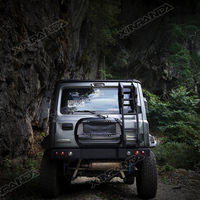 Échelle de toit de porte arrière Jimny pour Suzuki Échelle de queue Jimny JB64 JB64W JB74 2019 2020 2021 2022 2023 2024 5 portes 3 portes
