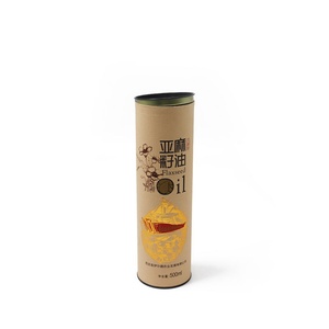 Emballage de tube à thé en carton recyclable de haute qualité, écologique, personnalisé, avec couvercle en fer, emballage de boîte cadeau en papier - Product Image 6