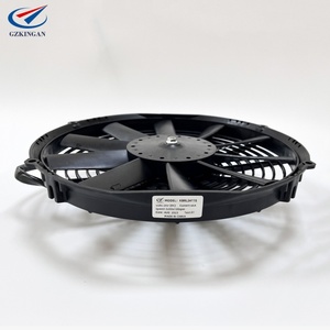 Ventilador <span class=keywords><strong>de</strong></span> Condensador Spal <span class=keywords><strong>de</strong></span> 11 Pulgadas, Sin Escobillas, DC 12V/24V, para <span class=keywords><strong>Aire</strong></span> Acondicionado <span class=keywords><strong>de</strong></span> Camiones Refrigerados, Radiador <span class=keywords><strong>de</strong></span> Hierro y Cobre, Negro - Product Image 4
