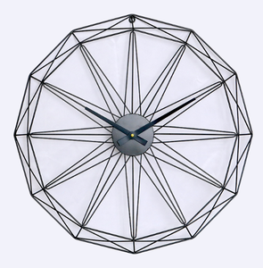 Large Iron <b>Wall</b> <b>Clock</b> Home <b>Decorative</b> Antique Country Style Distressed Iron Roman Numeral Quartz Big <b>Clock</b> - Product Image 6