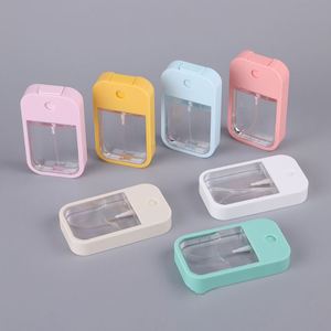 38ml PET Travel Pocket Size <b>Mini</b> <b>Spray</b> <b>Bottle</b> Refillable Square Shape Credit Card Inspired for Perfume Use MOQ 100pcs - Product Image 1